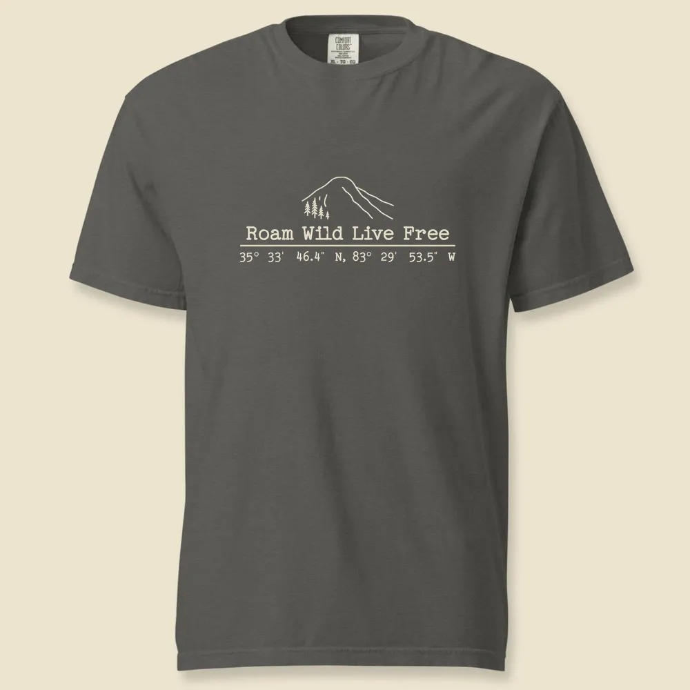 Clingmans Dome Coordinates Premium Unisex Tee
