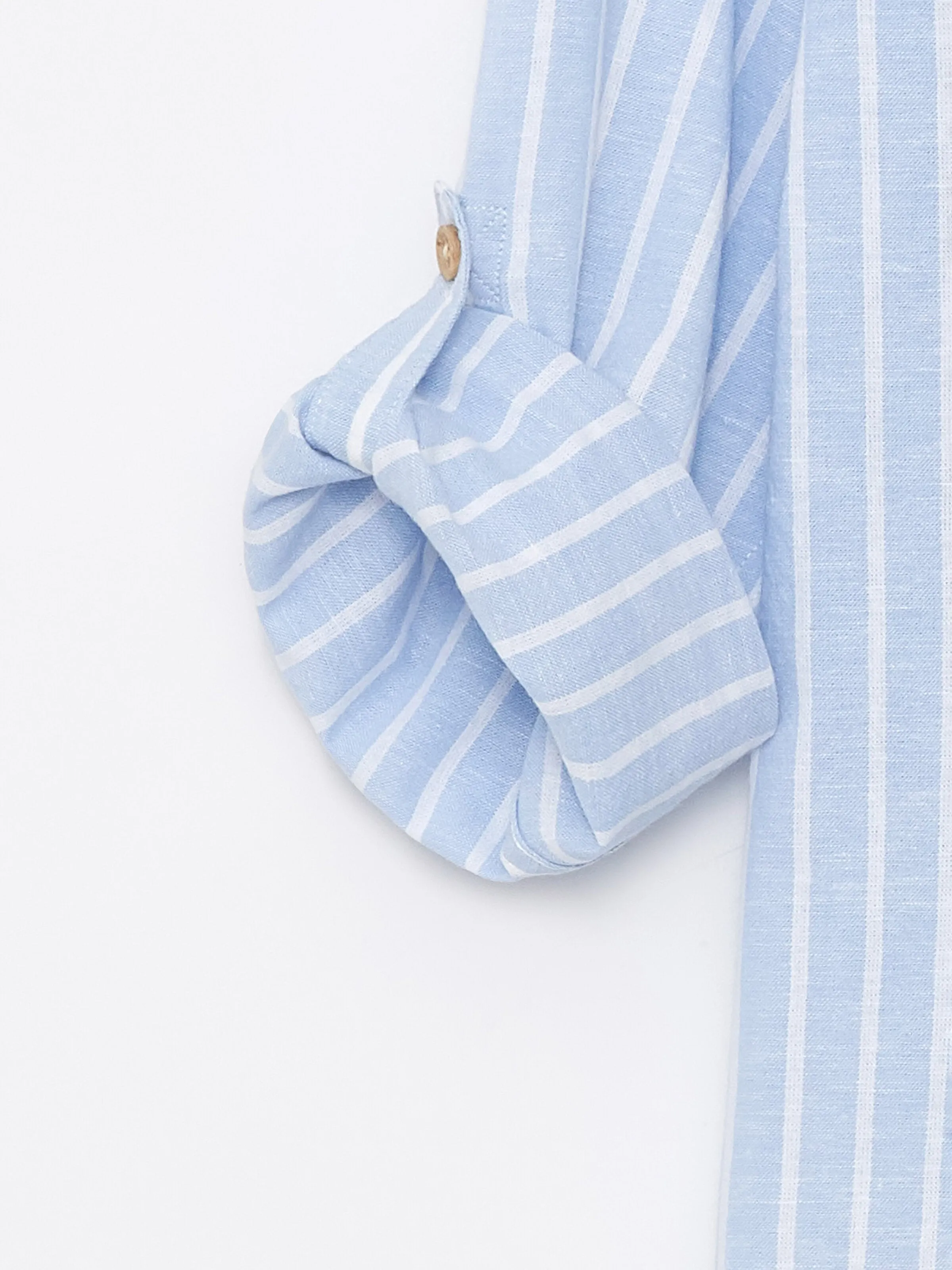 Comfortable Fit Striped Boys Shirt