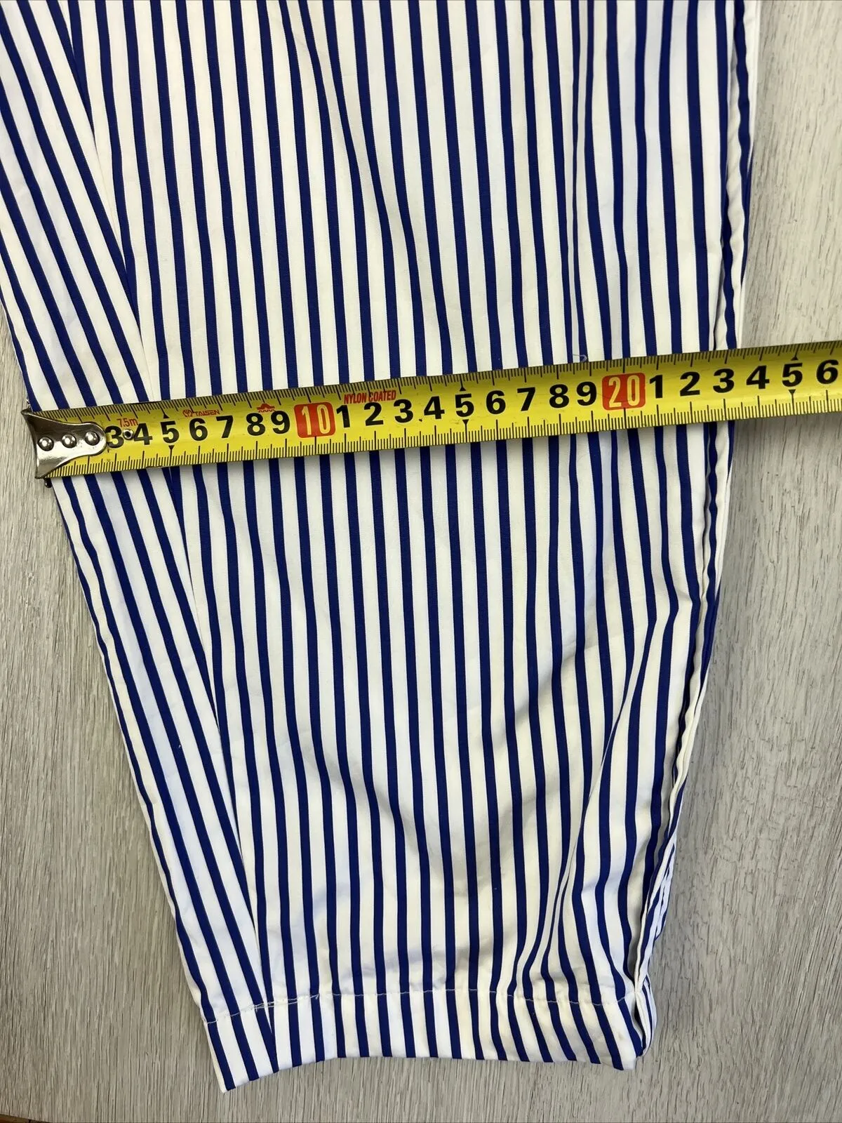 Comme De Garcons Womens Striped Pants Size Medium