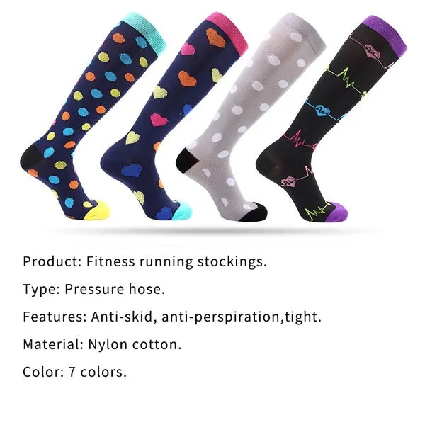 Compression Socks Graduated Athletic Medical for Men Women Running Flight Travels