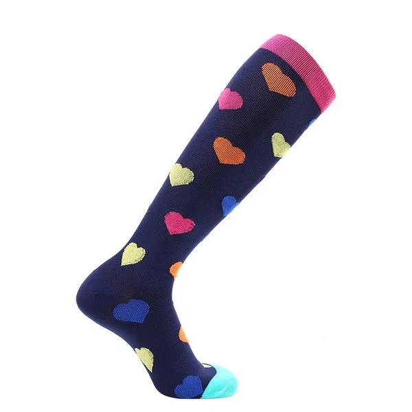Compression Socks Graduated Athletic Medical for Men Women Running Flight Travels