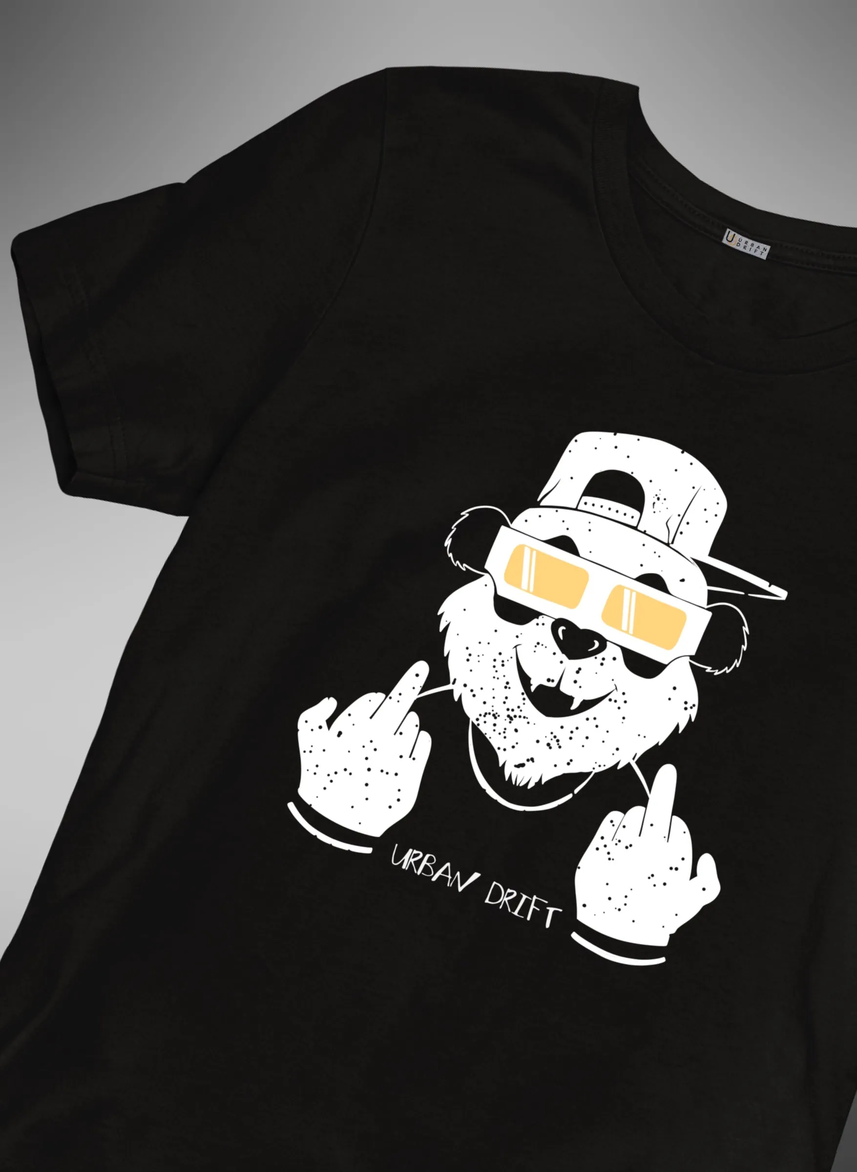 Cool Rebel Black Half Sleeve T-Shirt