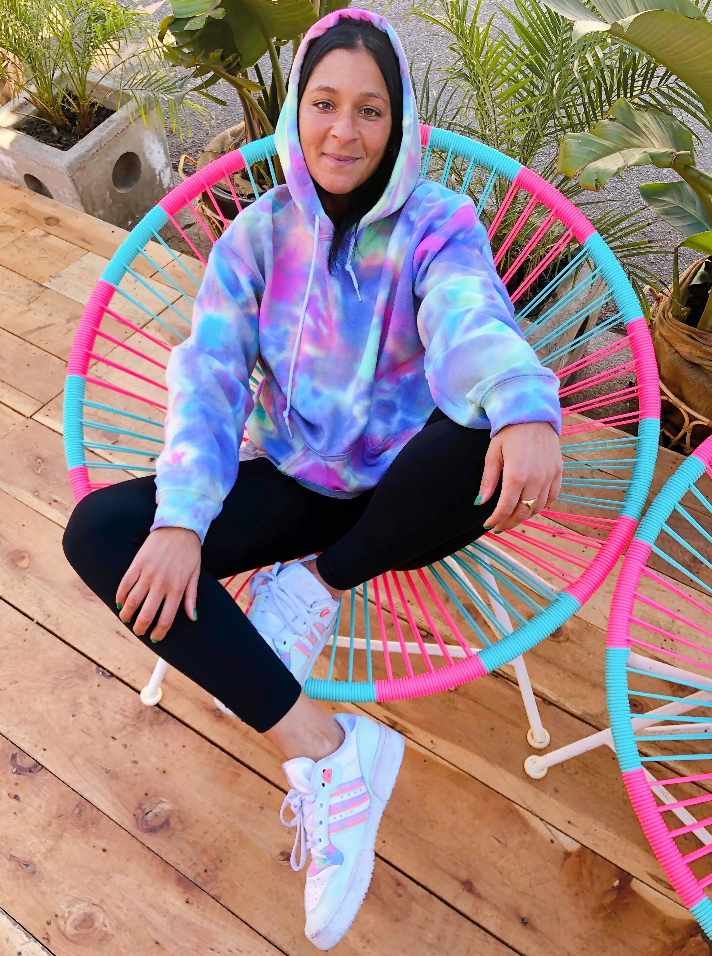 Cotton Candy Tie Dye Hoodie