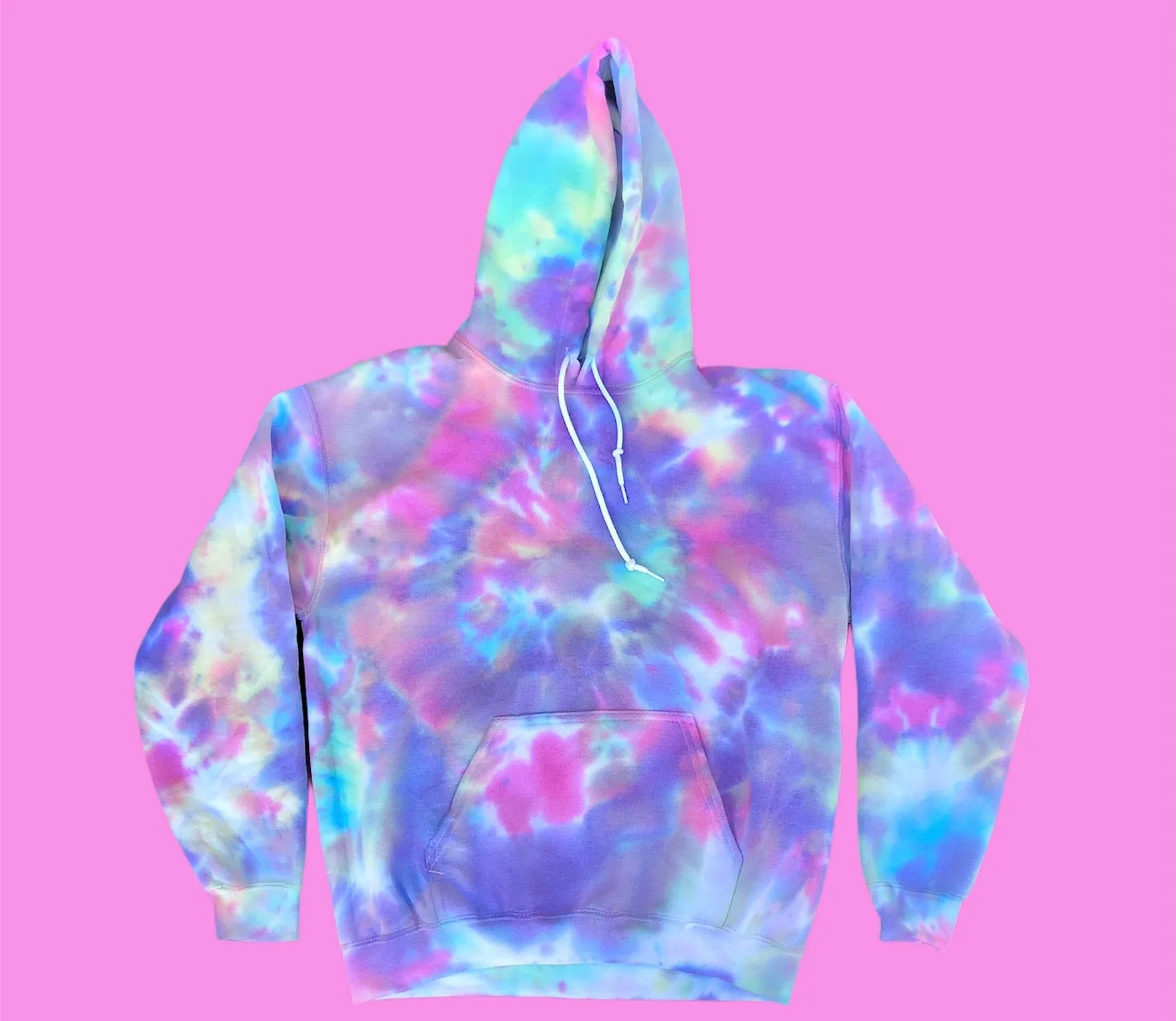Cotton Candy Tie Dye Hoodie