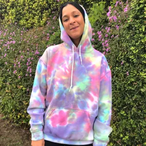 Cotton Candy Tie Dye Hoodie