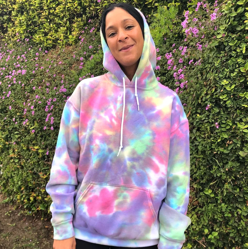 Cotton Candy Tie Dye Hoodie