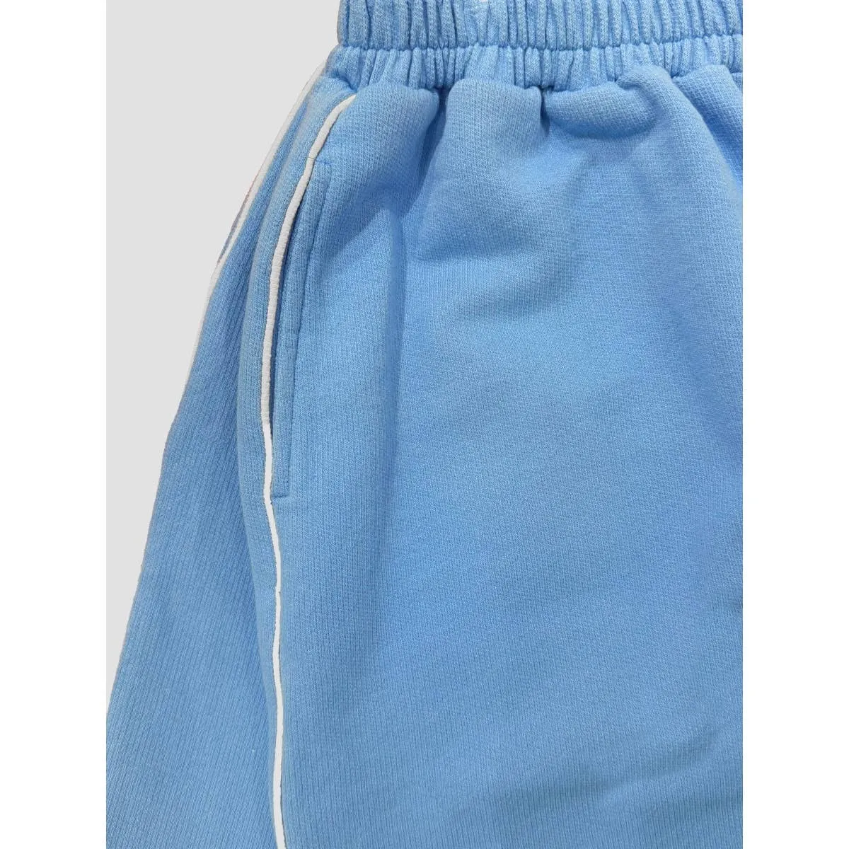 Cotton Terry Contrast Line Sweatpant Wide leg