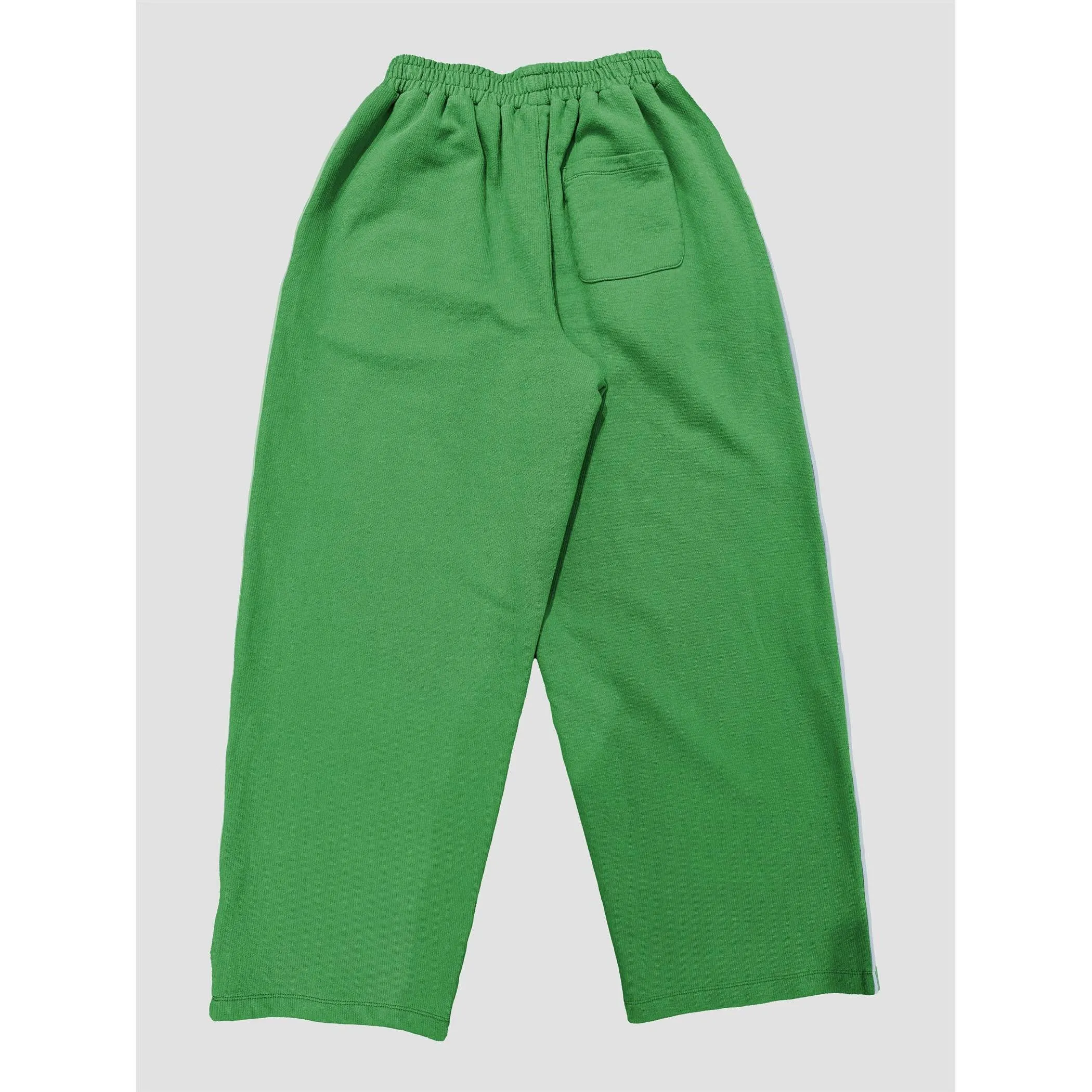 Cotton Terry Contrast Line Sweatpant Wide leg