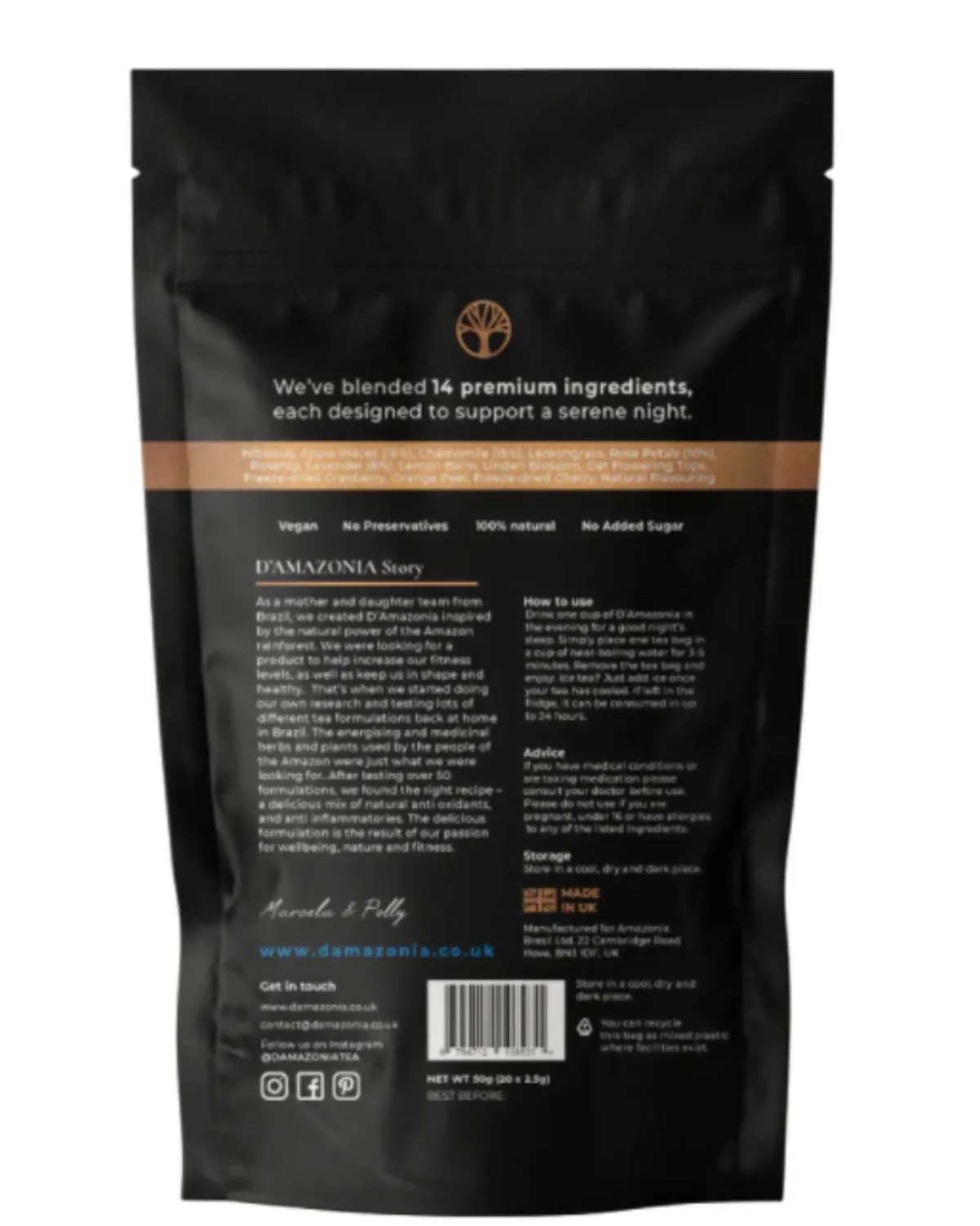 D’Amazonia Sleep Tea