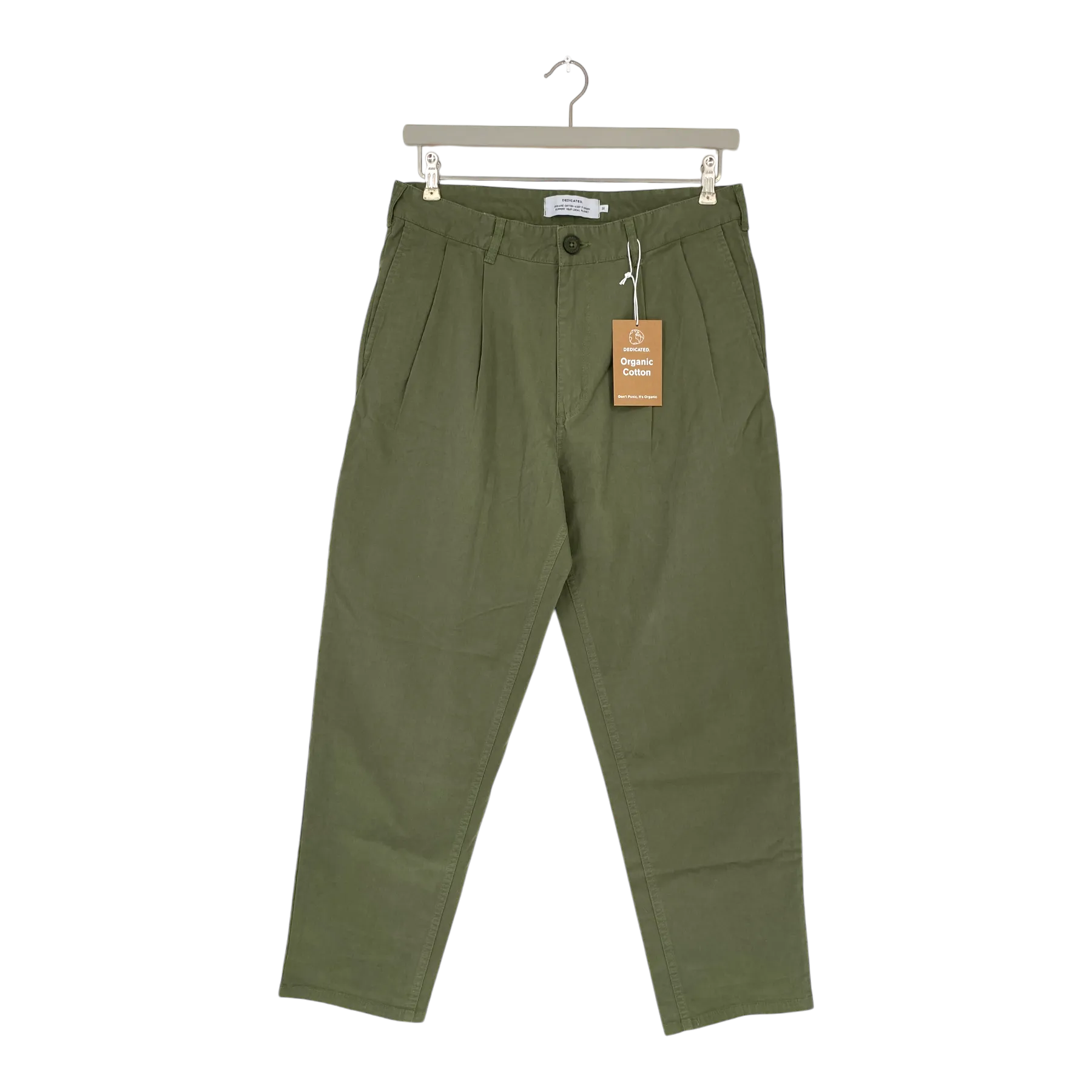 Dedicated solletuna pants, green | man S