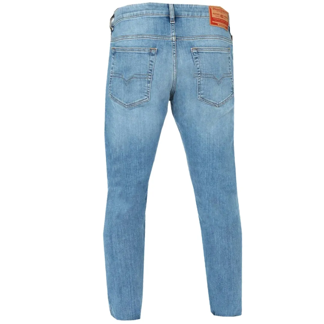 Diesel Mens D-Yennox 09F77 Jeans Blue