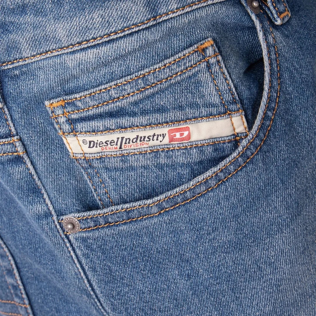 Diesel Mens D-Yennox 09G83 Jeans Blue