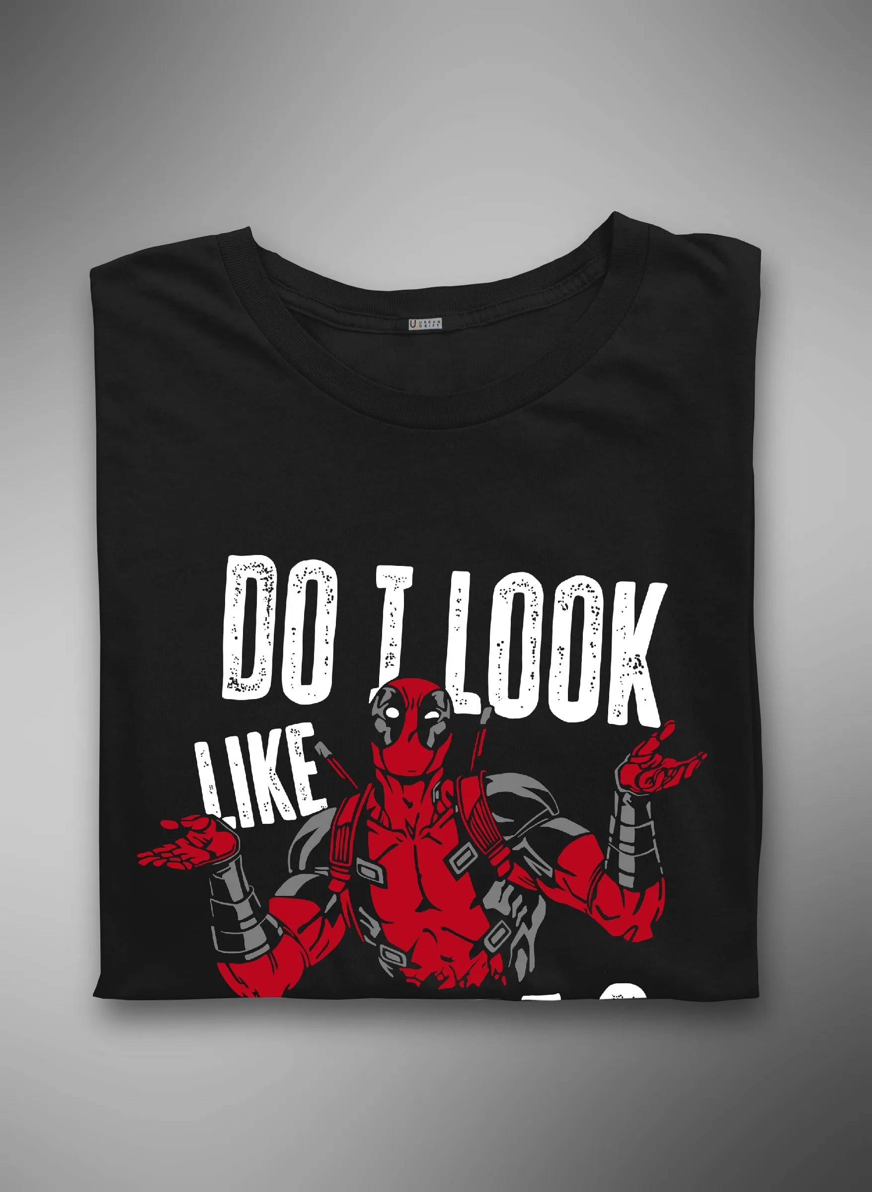Do I care Black Half Sleeve T-Shirt