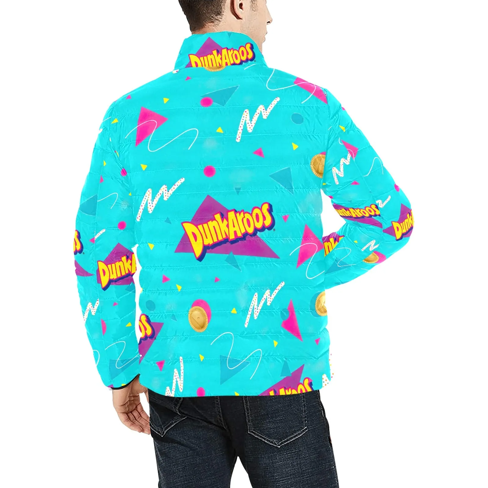 Dunkaroos Pattern Men's Lightweight Bomber Jacket