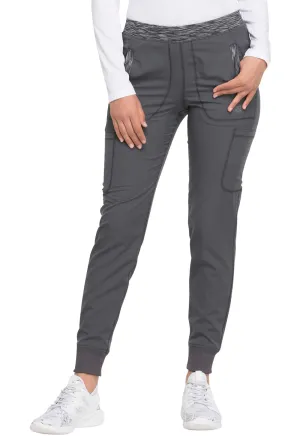 Dynamix DK185 Natural Rise Tapered Leg Jogger Pants Pewter