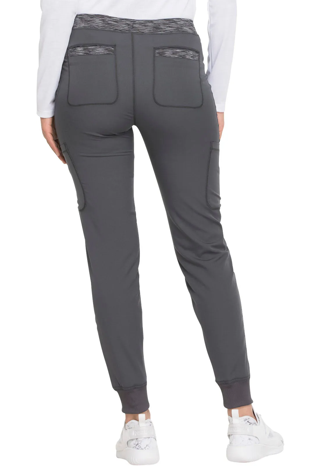 Dynamix DK185 Natural Rise Tapered Leg Jogger Pants Pewter