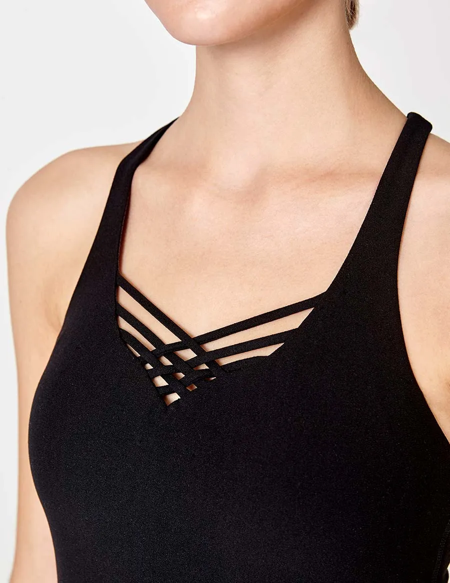 easyoga LA-VEDA Bravo Tank - L1 Black