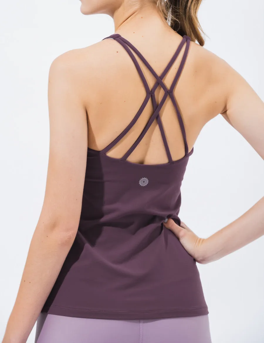 easyoga LA-VEDA Bravo Tank2 - P22 Grape