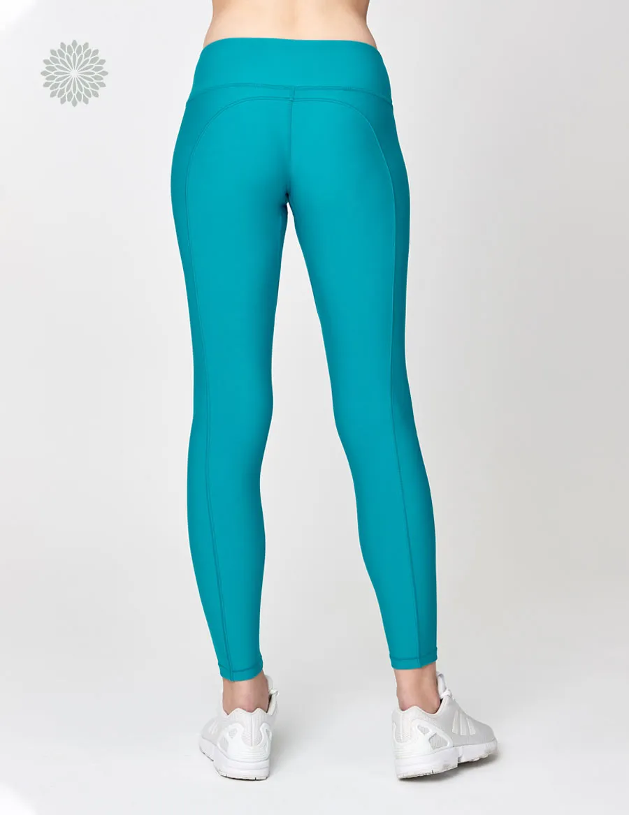 easyoga LESPIRO Colori Sculpt Tights - X06 Sweet Blue/Mint Green