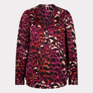 Esqualo Floral Gem Blouse | Print