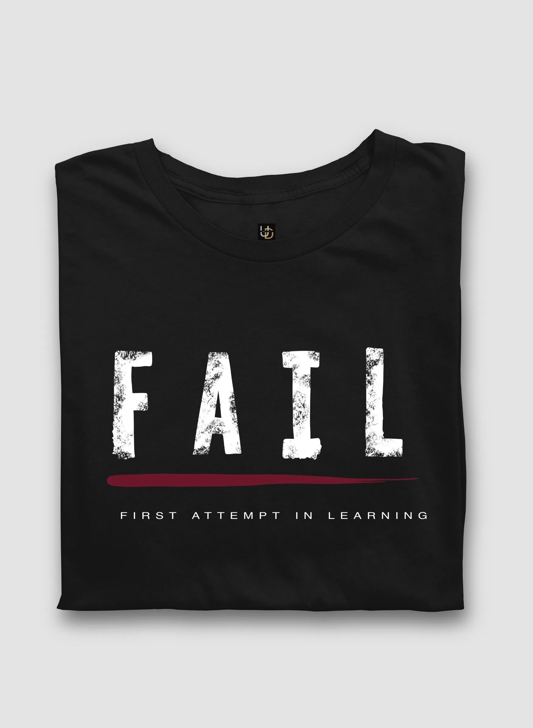 FAIL Black Half Sleeve T-Shirt