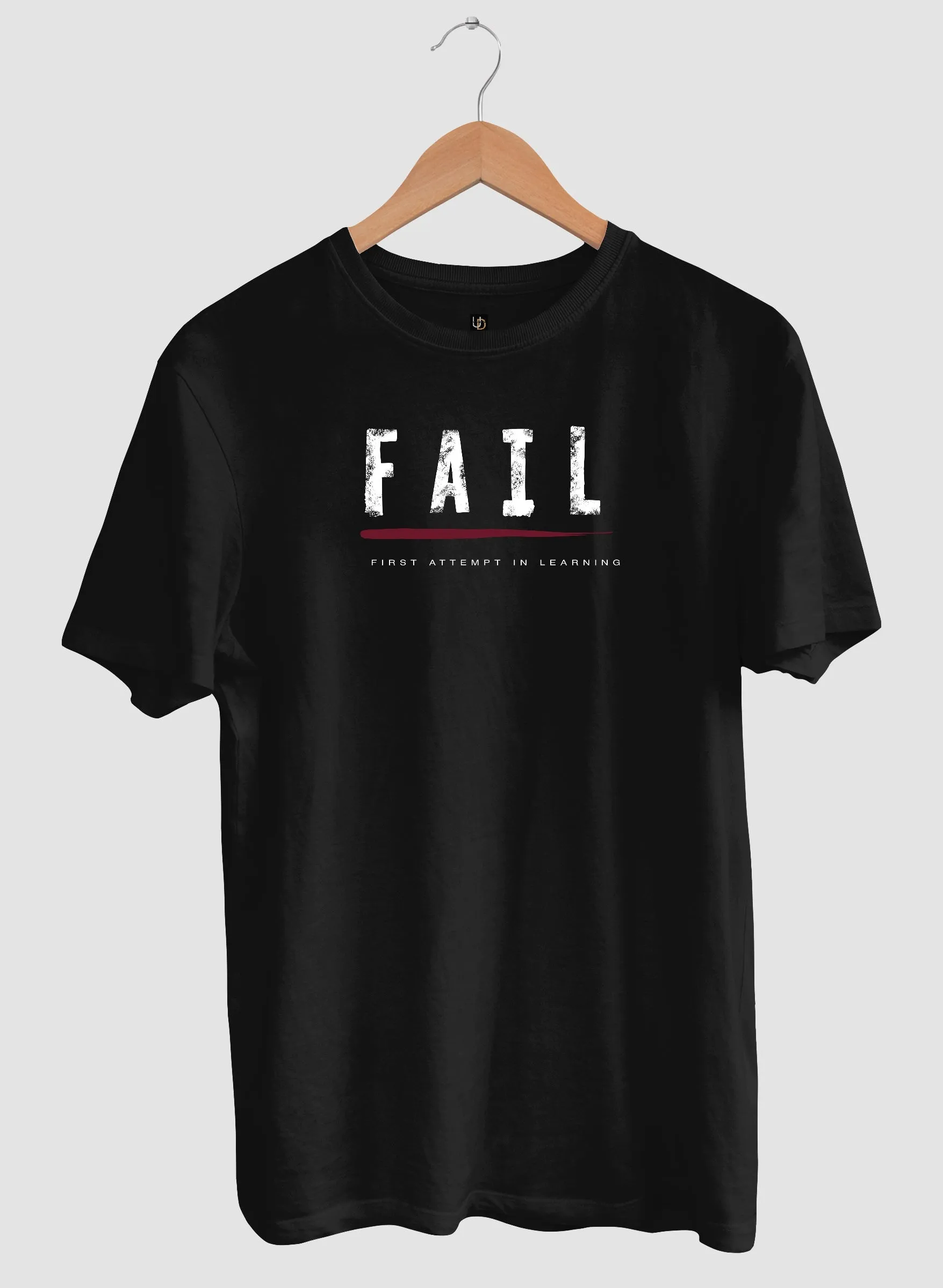 FAIL Black Half Sleeve T-Shirt