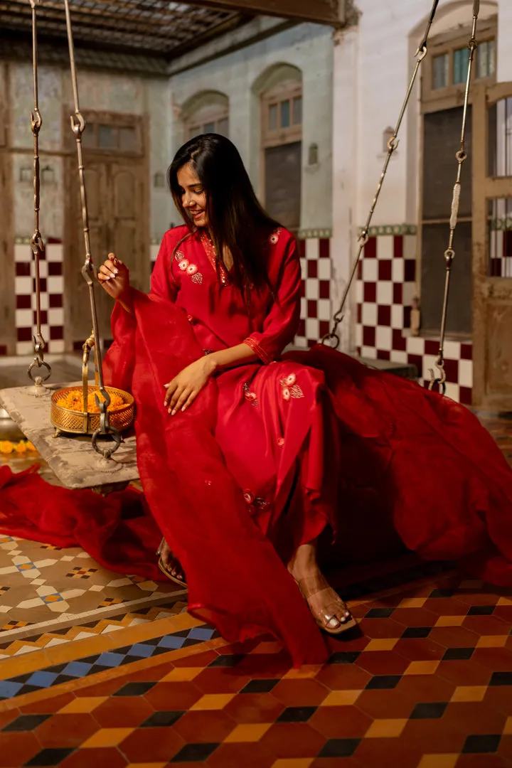 Farhat kurta set with Dupatta