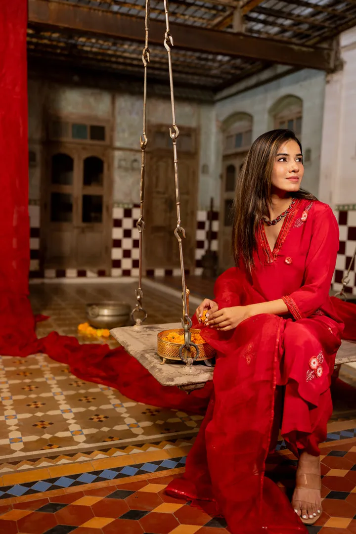 Farhat kurta set with Dupatta