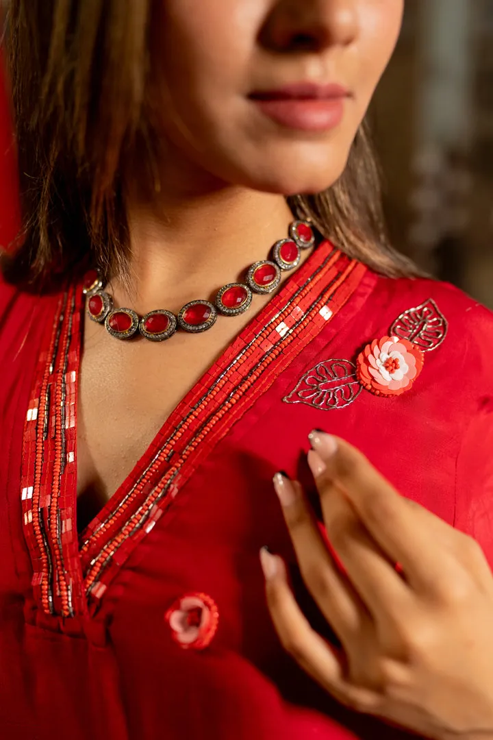 Farhat kurta set with Dupatta