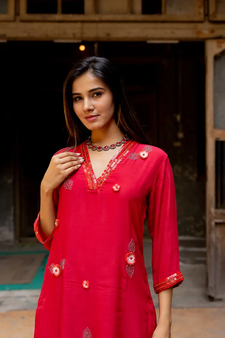 Farhat kurta set with Dupatta
