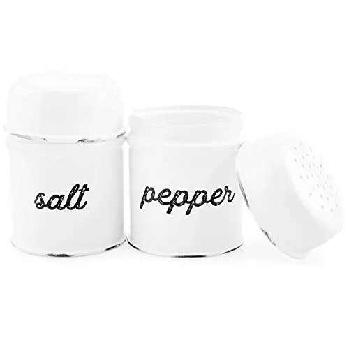 Farmhouse Salt and Pepper Shaker Set