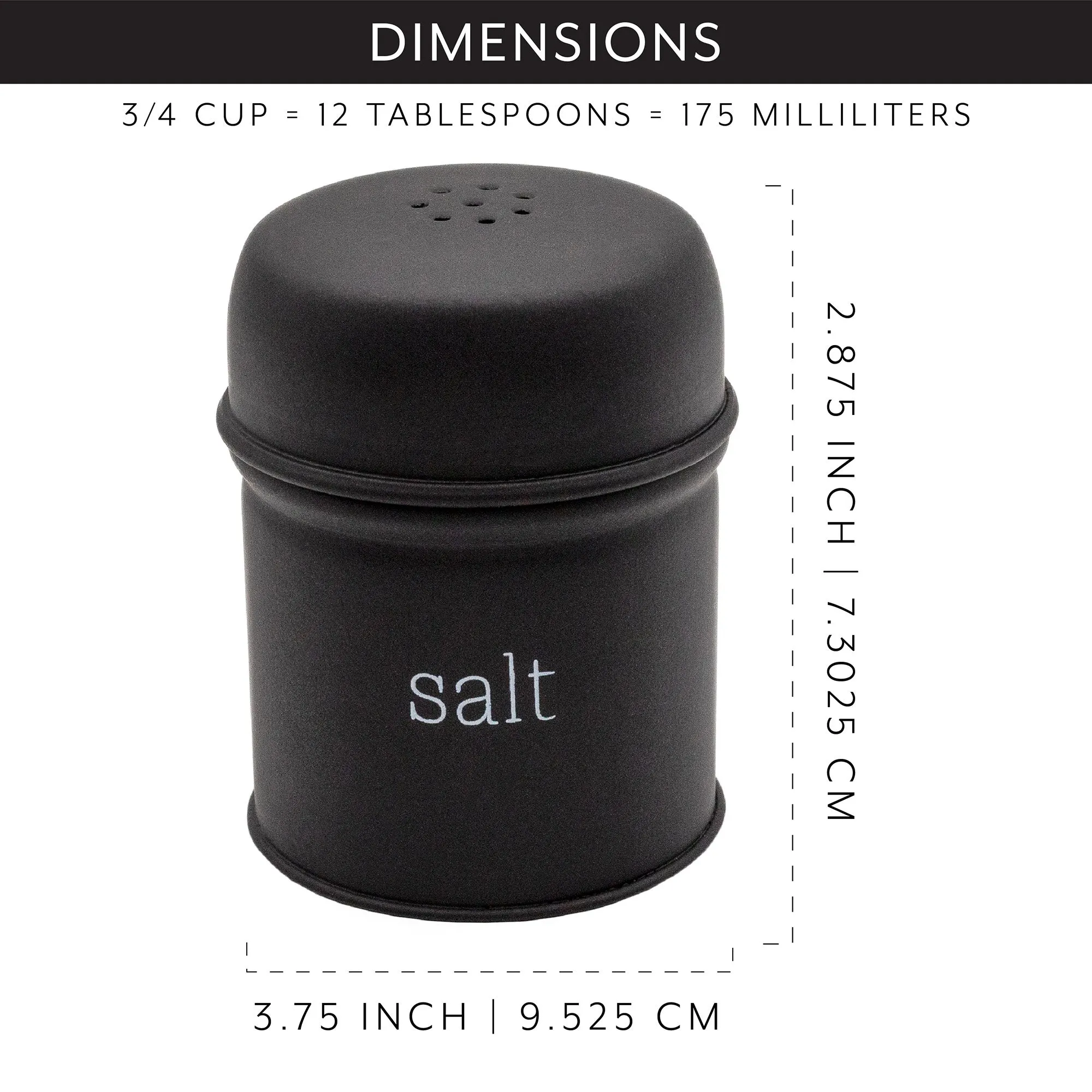 Farmhouse Salt and Pepper Shaker Set