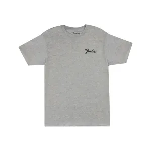 Fender Transition Logo Tees, Athletic Gray