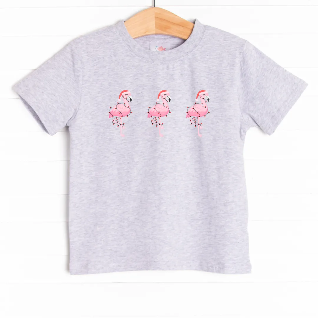 Festive Flamingos Graphic Tee