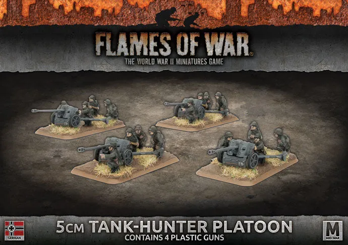 Flames of War: 5cm Tank-Hunter Platoon