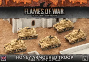 Flames of War: Desert Rats Honey Armoured Troop