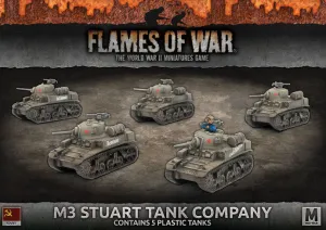 Flames of War: M3 Stuart Tank Company