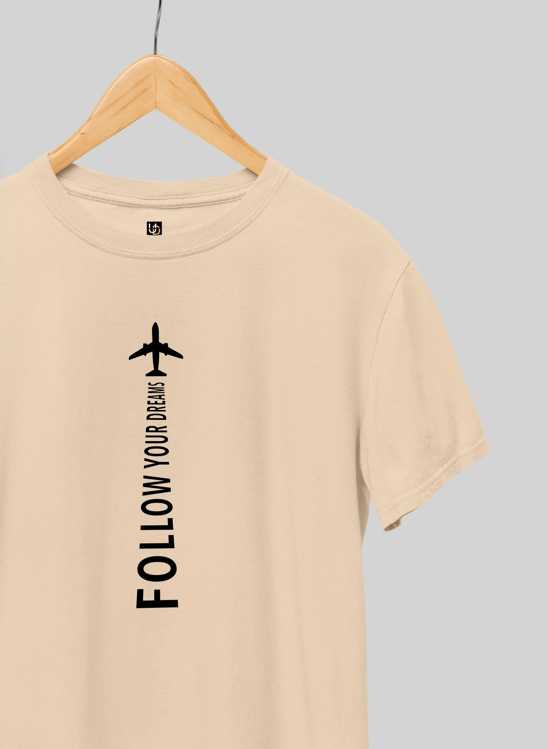 Follow Your Dreams Sandal Half Sleeve T-Shirt