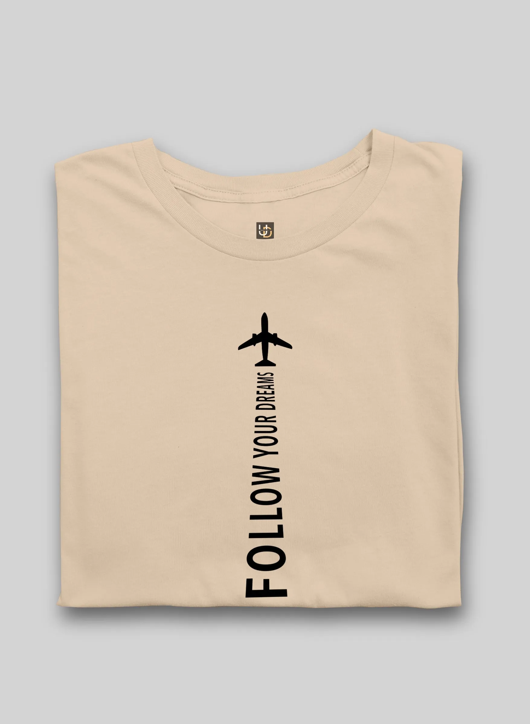 Follow Your Dreams Sandal Half Sleeve T-Shirt