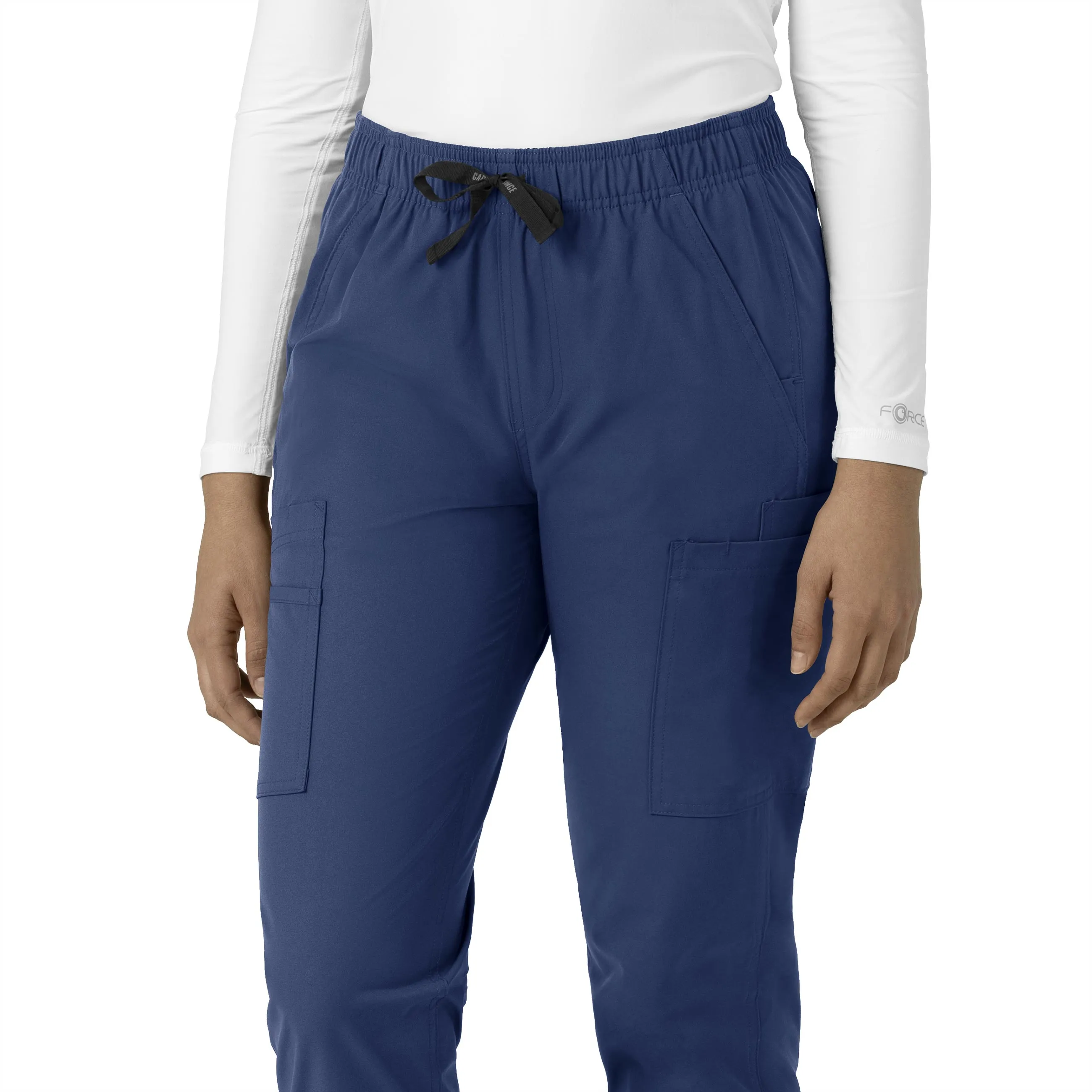 Force Essentials C51213 Straight Leg Scrub Pants Navy