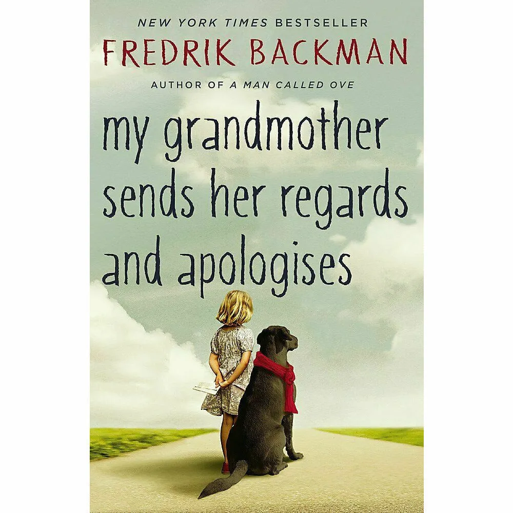 Fredrik Backman 4 Books Collection Set (Anxious People, Britt Marie, Man Called, My Grandmother)