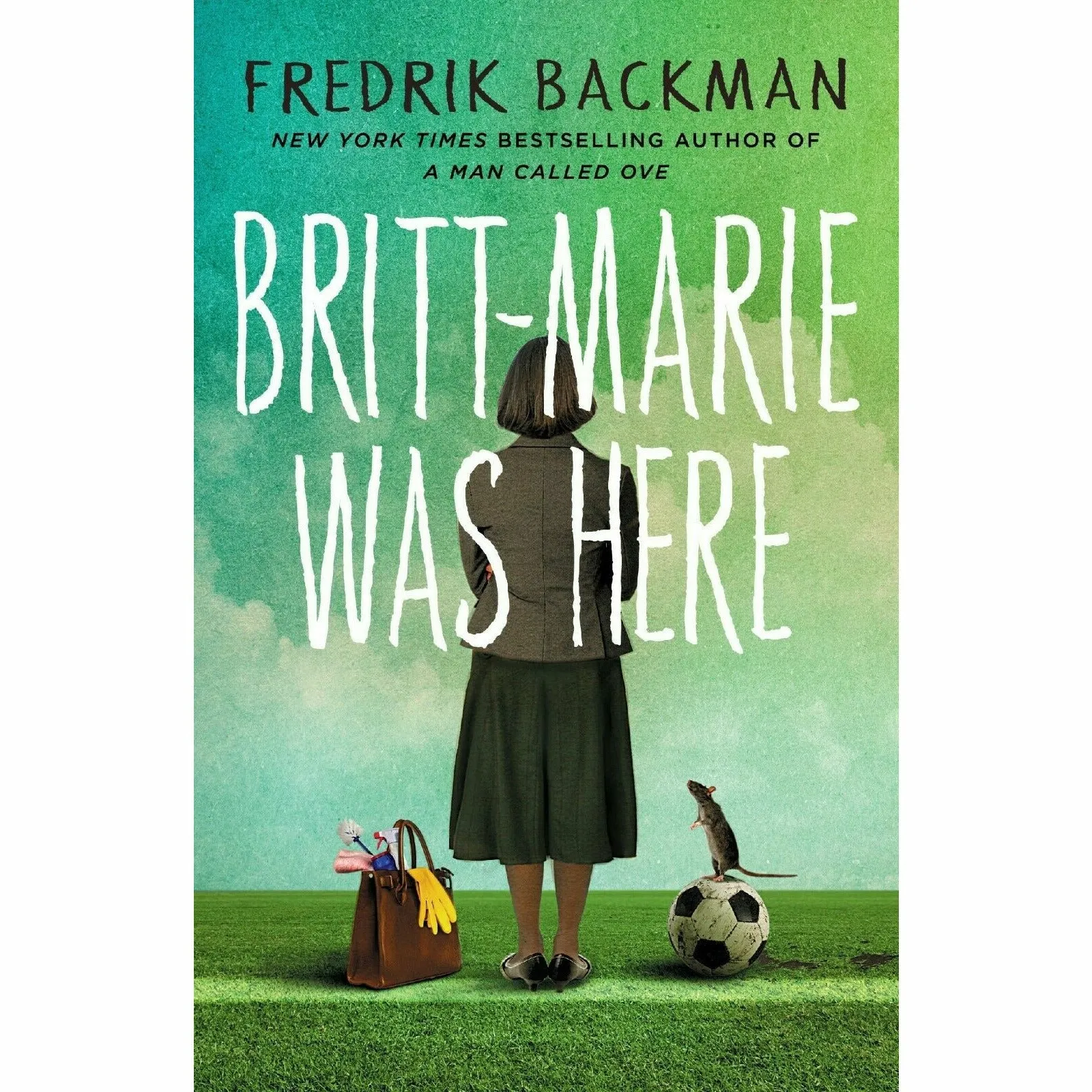 Fredrik Backman 4 Books Collection Set (Anxious People, Britt Marie, Man Called, My Grandmother)