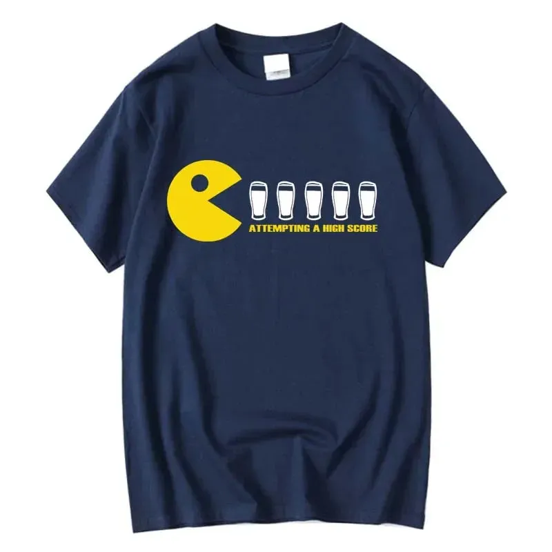 Funny π Disappearing Design Cotton Tee