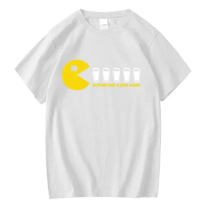 Funny π Disappearing Design Cotton Tee