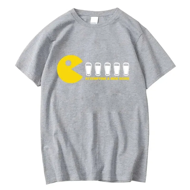 Funny π Disappearing Design Cotton Tee