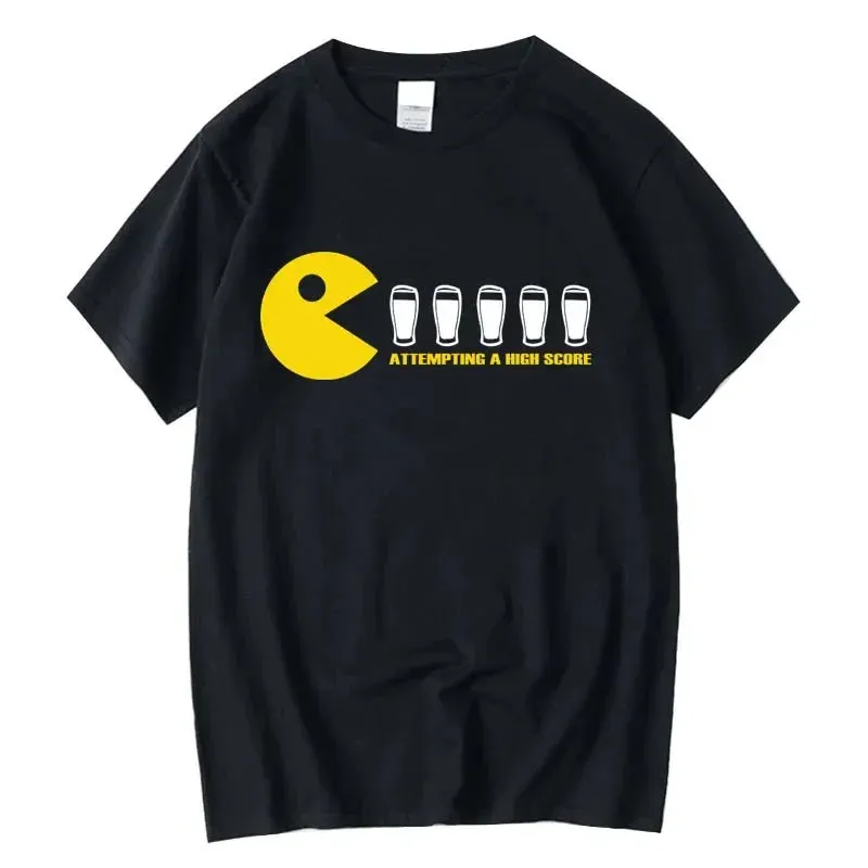 Funny π Disappearing Design Cotton Tee