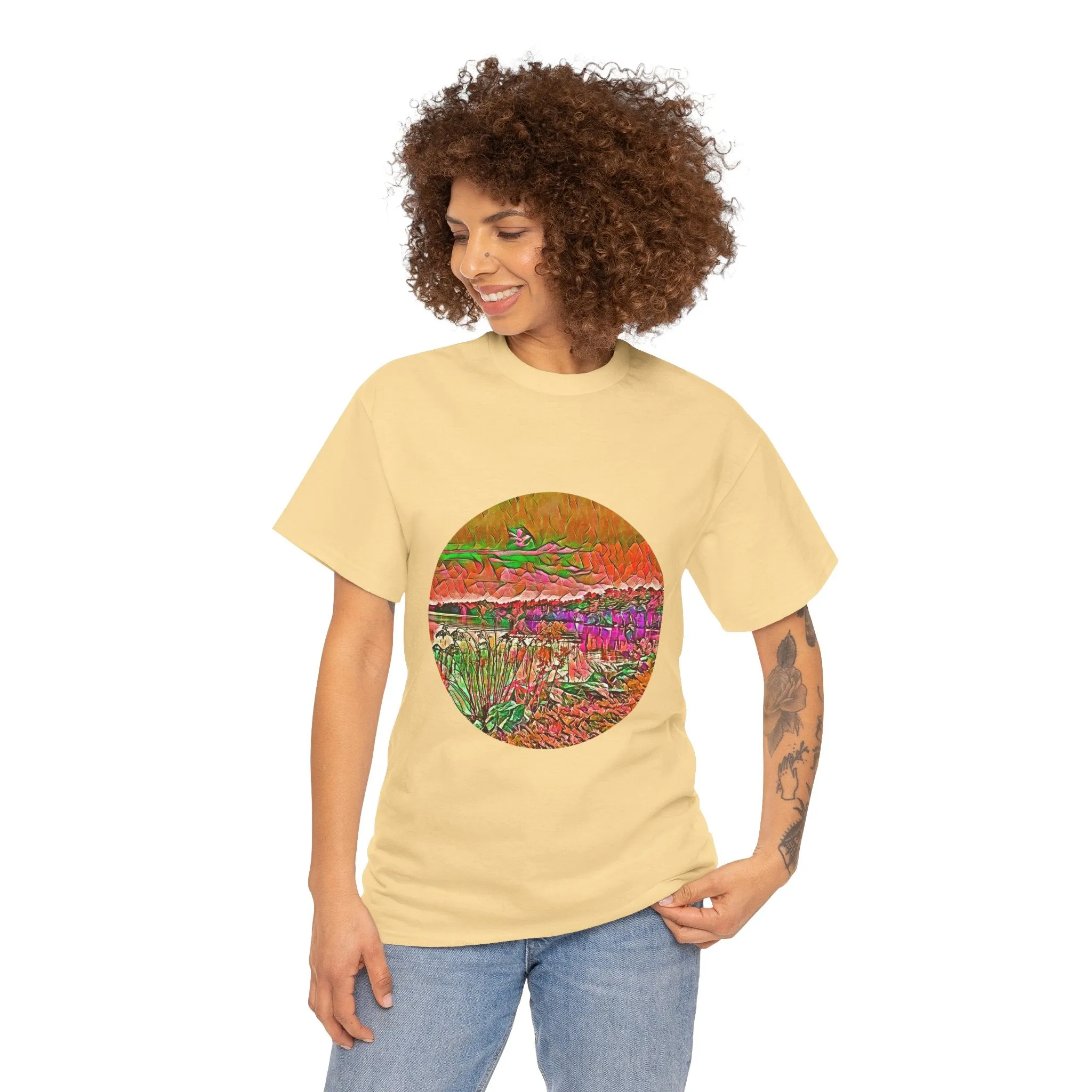 Gildan 5000 Unisex Adult Heavy Cotton Tee Available In Multiple Colors from the Scenery Series at Intriguing Vistas