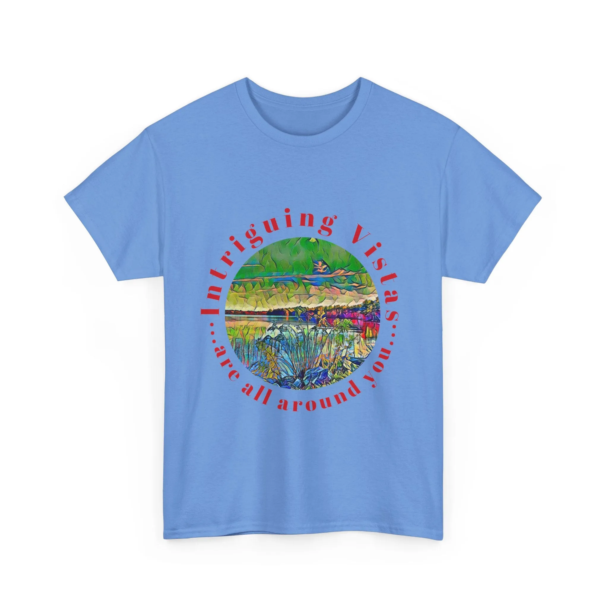 Gildan 5000 Unisex Adult Heavy Cotton Tee Available In Multiple Colors from the Scenery Series at Intriguing Vistas