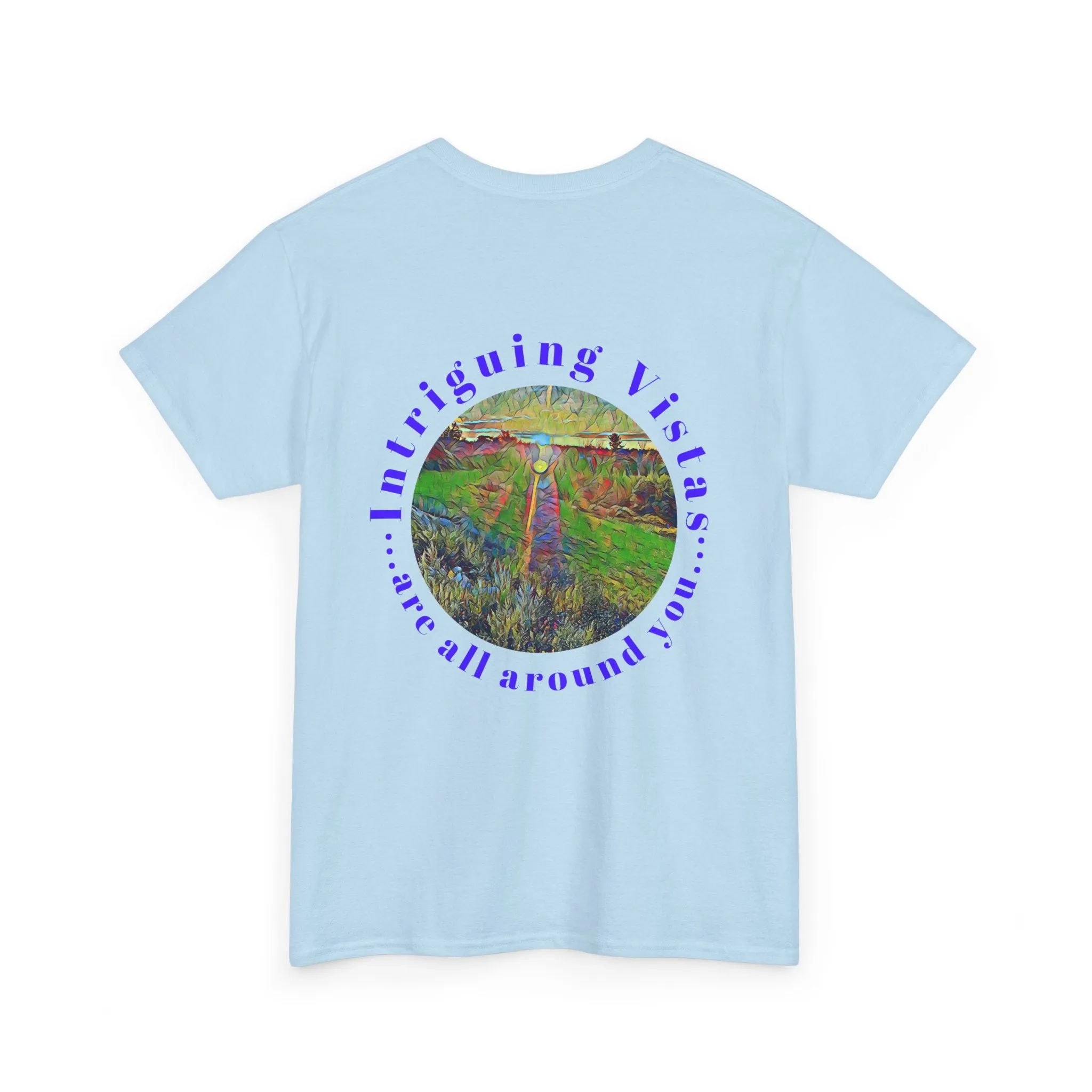 Gildan 5000 Unisex Adult Heavy Cotton Tee Available In Multiple Colors from the Scenery Series at Intriguing Vistas