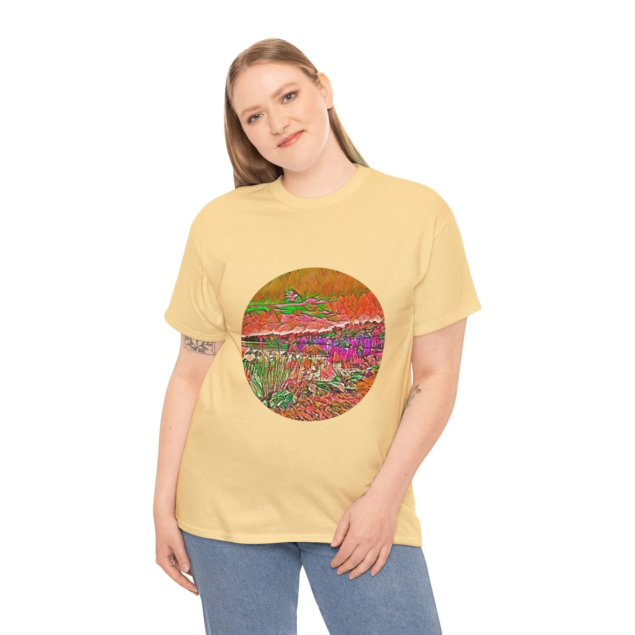 Gildan 5000 Unisex Adult Heavy Cotton Tee Available In Multiple Colors from the Scenery Series at Intriguing Vistas